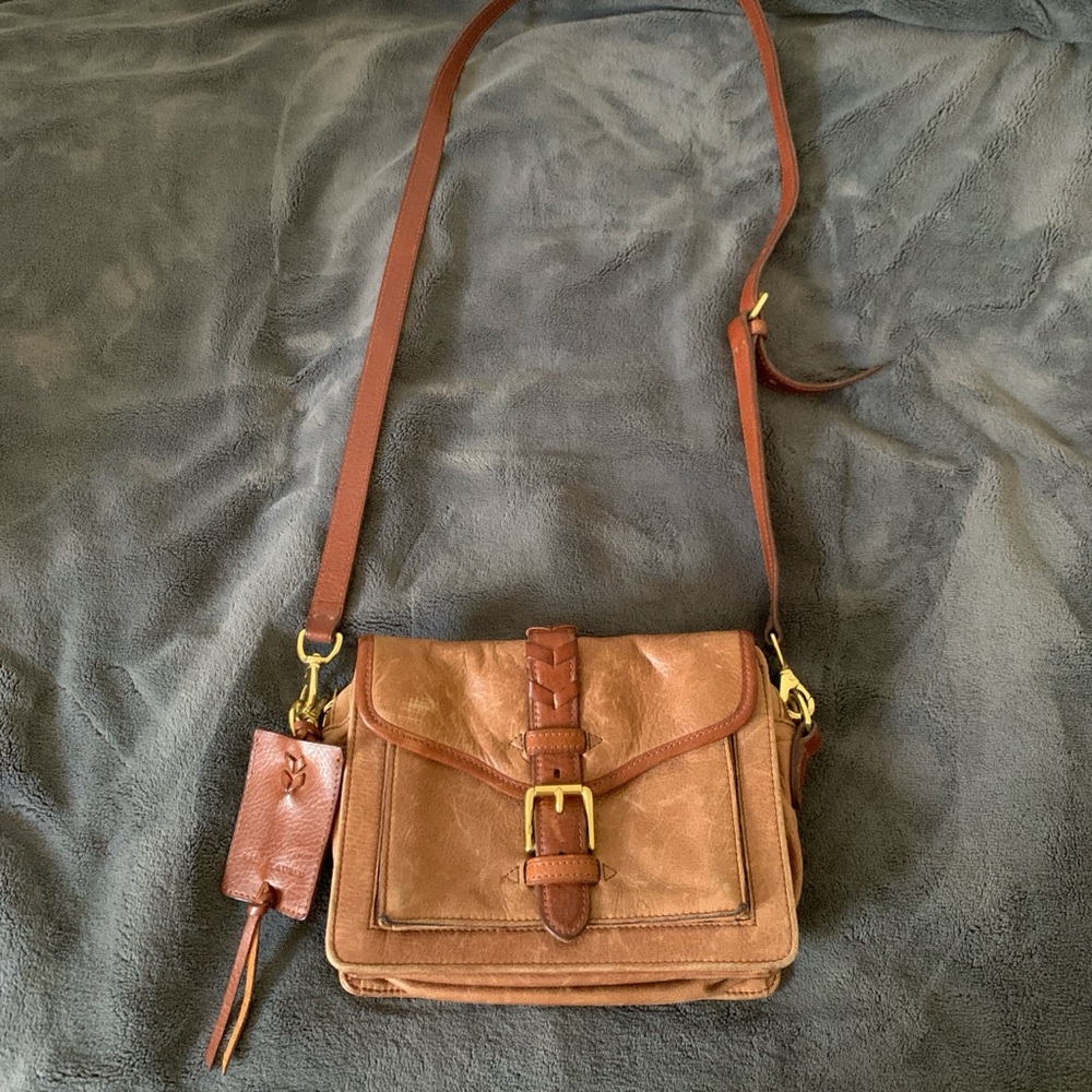 Ralph Lauren Brown Crossbody Bag with Adjustable Strap